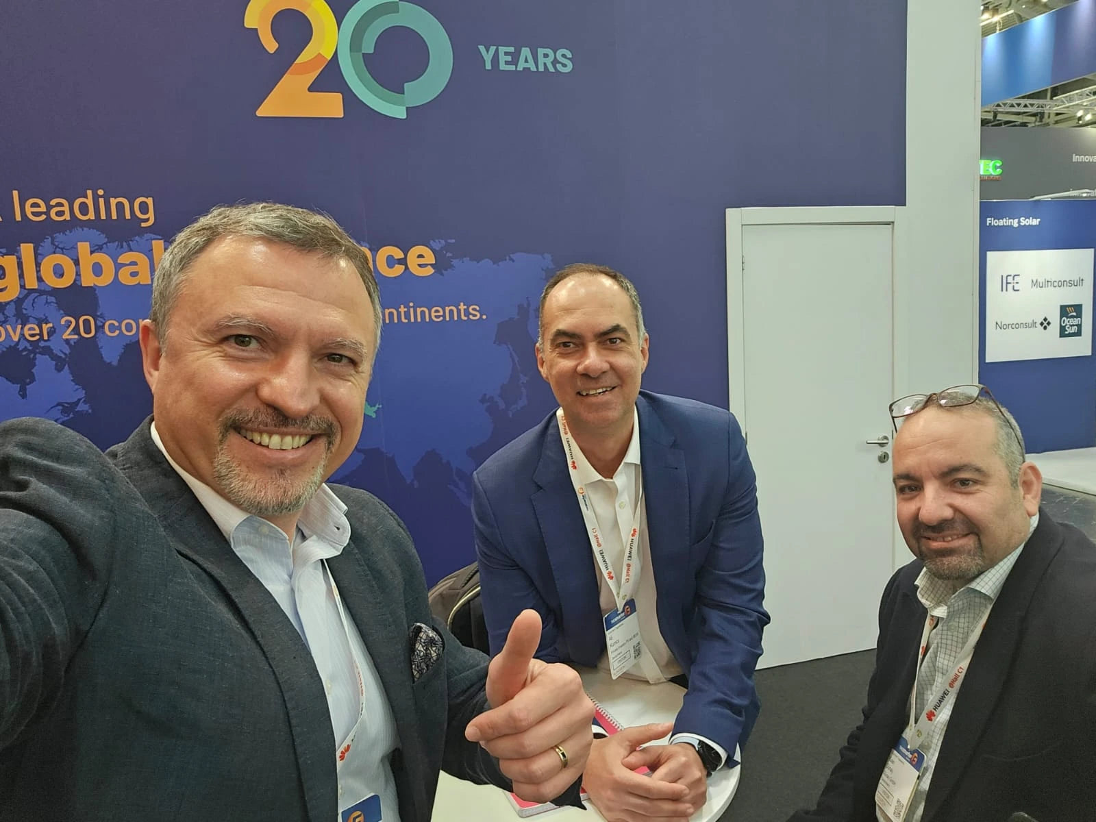 Radu Eremciuc at Intersolar Europe, Munich