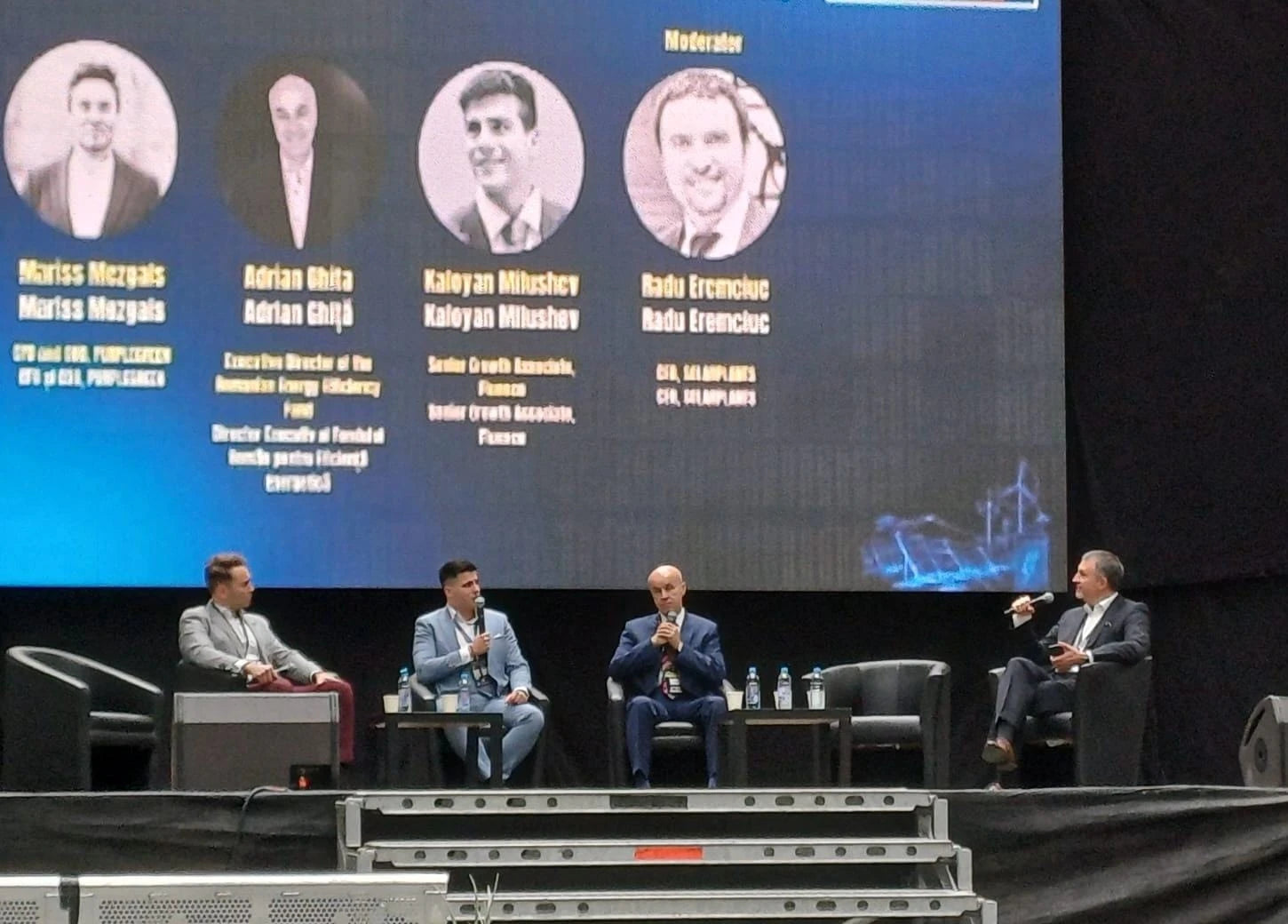 Radu Eremciuc moderating at CISOLAR Bucharest